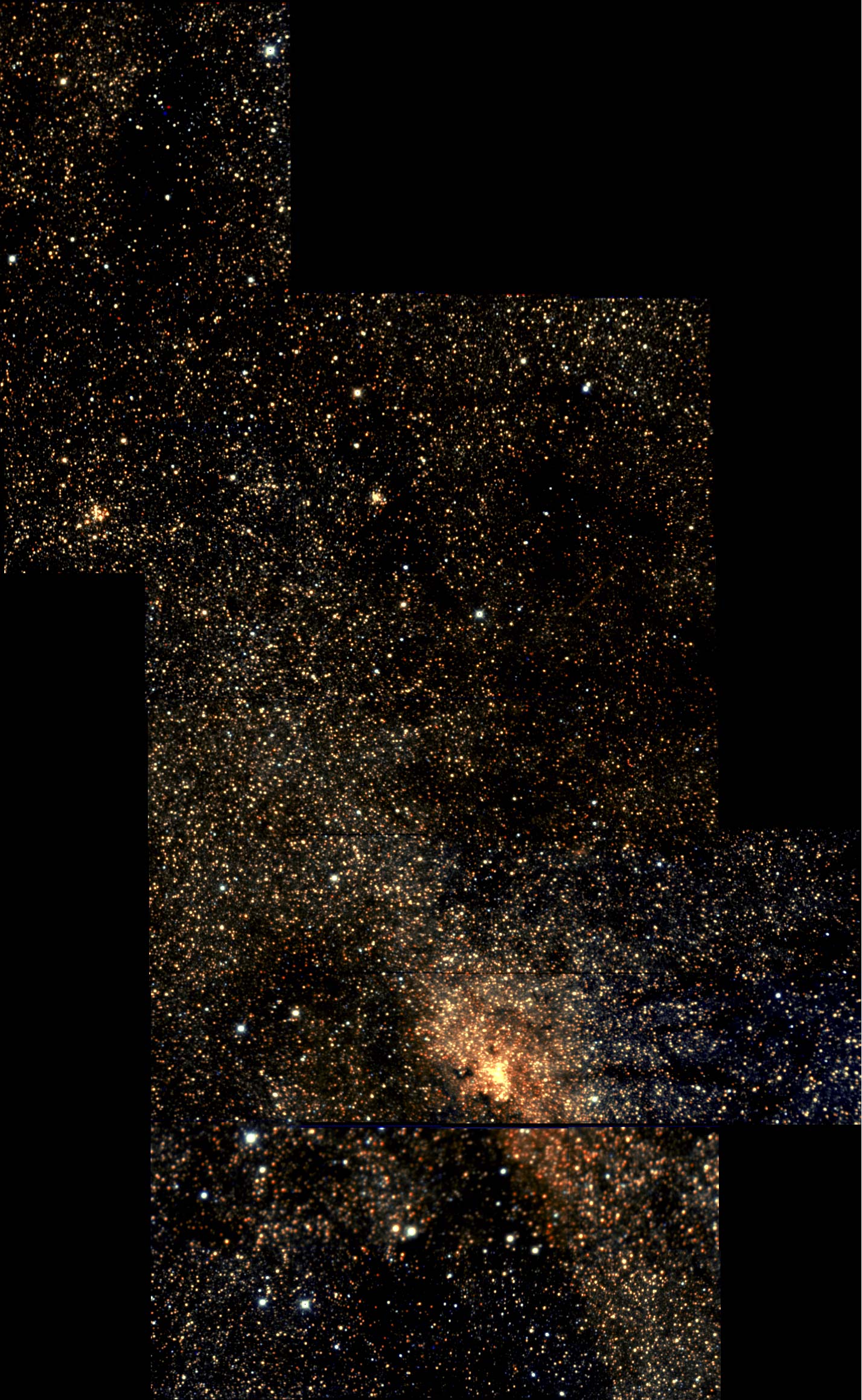 stars in space as seen by the U C L A Galactic Center Survey